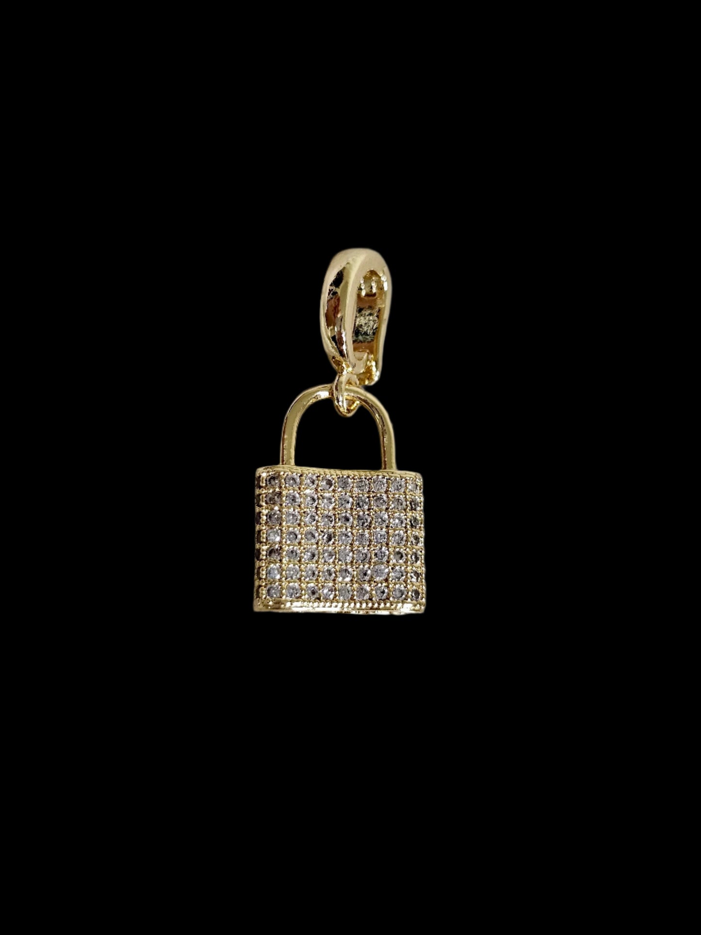 Locked in Style: Elegant Lock Pendant