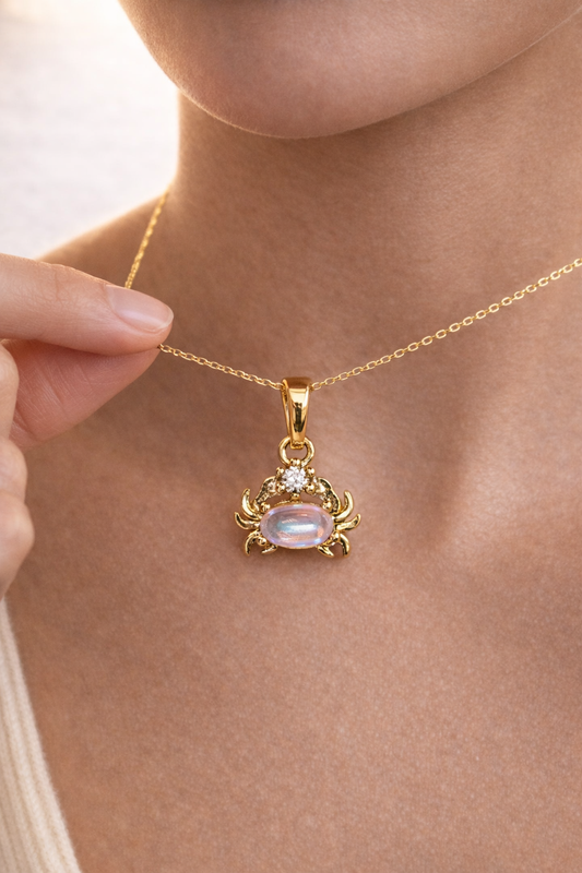 Crab Charm Pendant