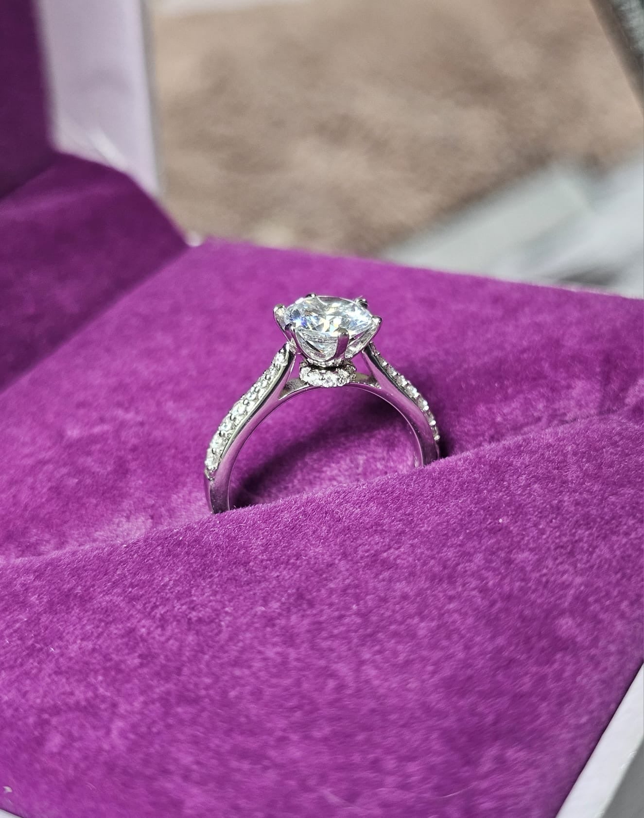 Solana Classic Solitaire Ring