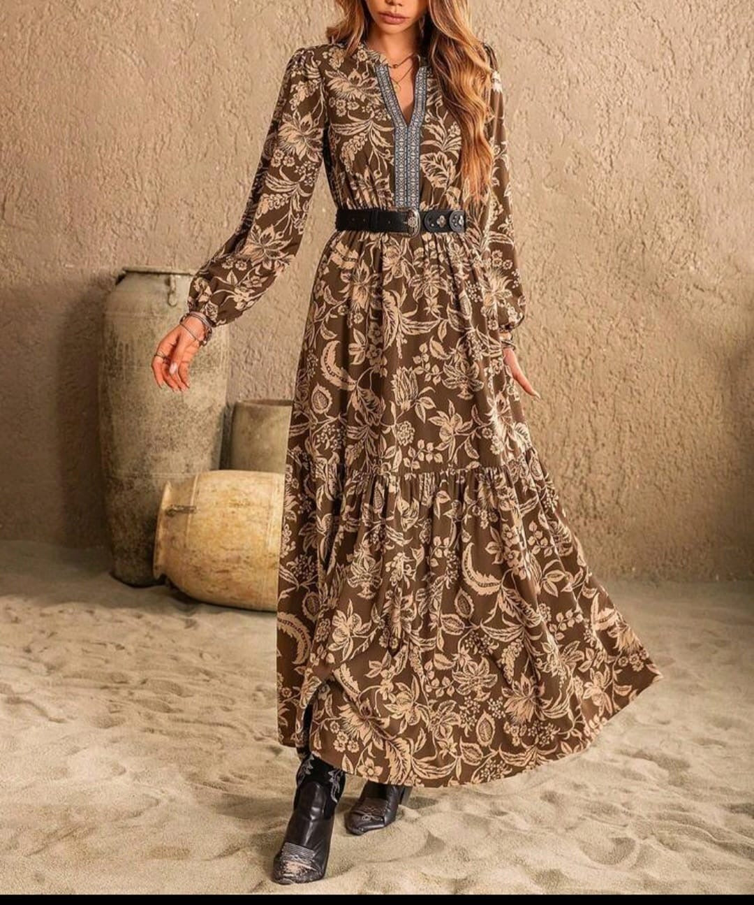 Brown Lover For Summer Dress