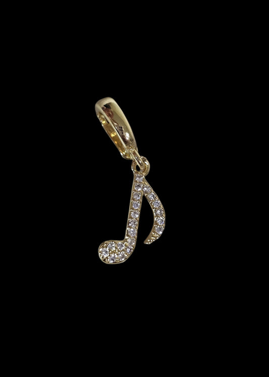 Double the Rhythm: Quaver Note Pendant for Bold Music Souls