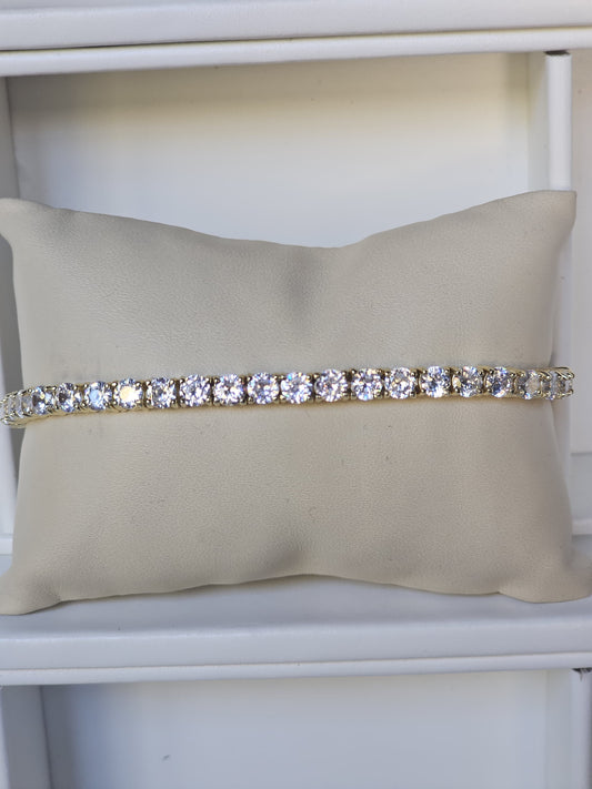 Tennis Chain Bracelet | Lab Diamonds