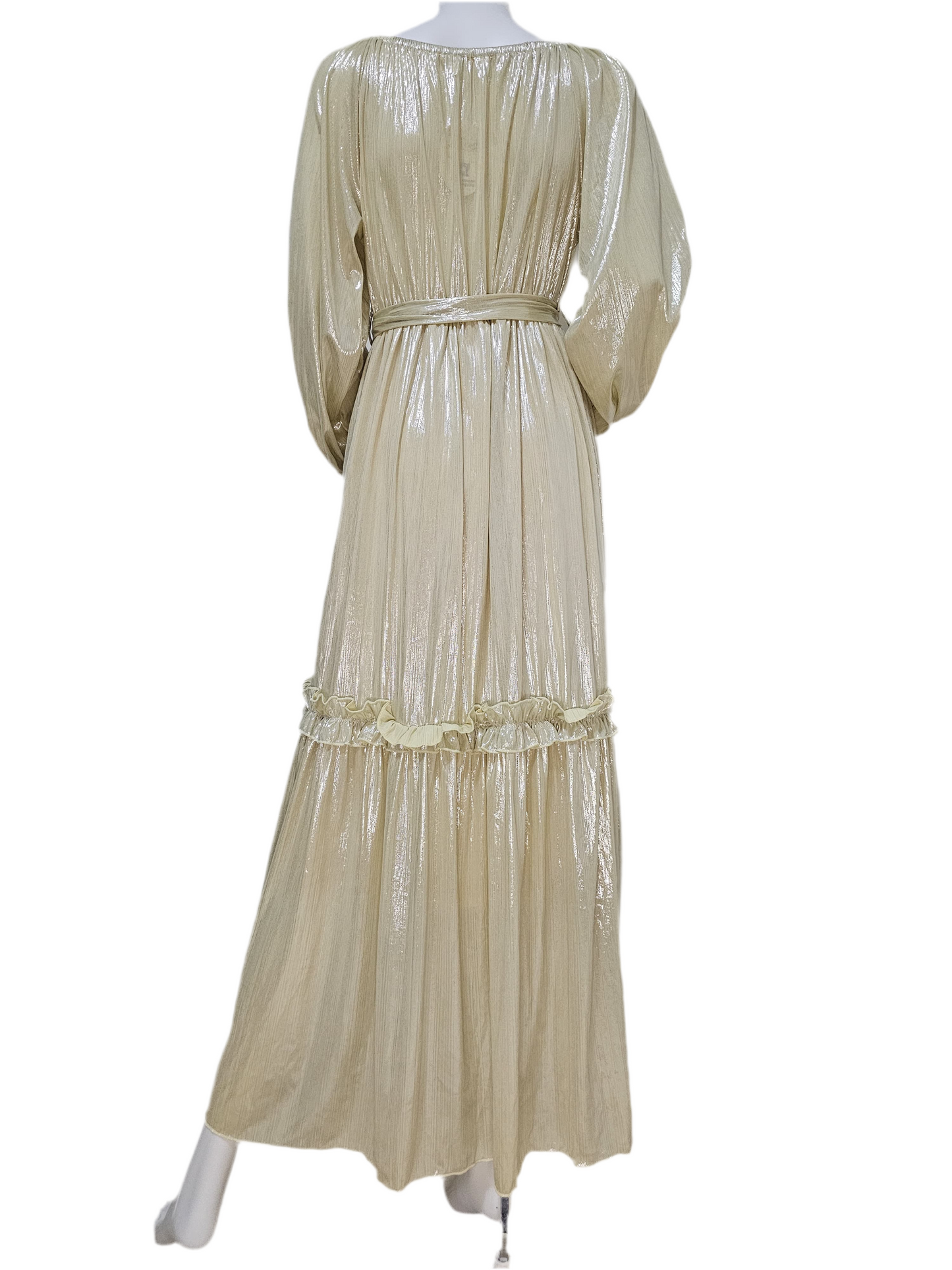 Lustre Luxe Gown - Moonlight Silver/Champagne Glow