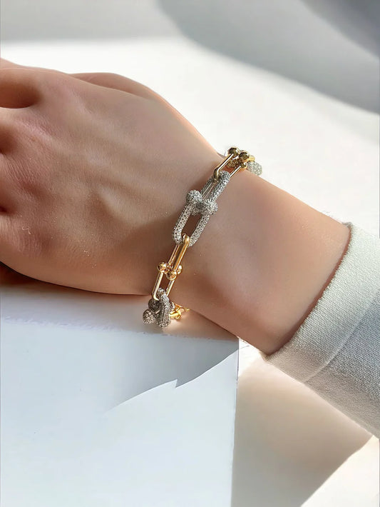 Luxe Link Crystal Bracelets