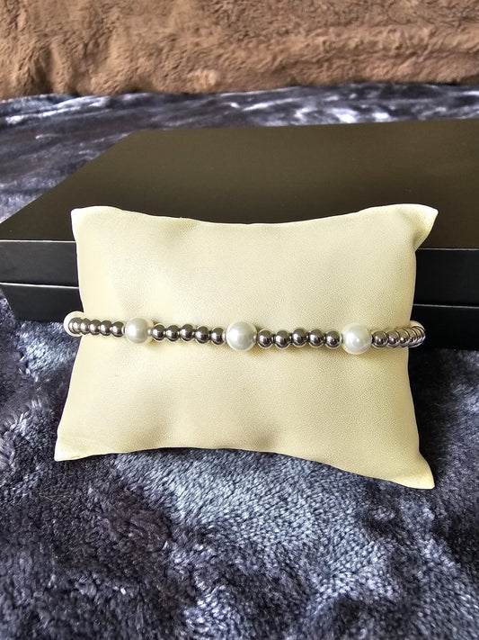 Celeste Harmony Pearl Bracelet