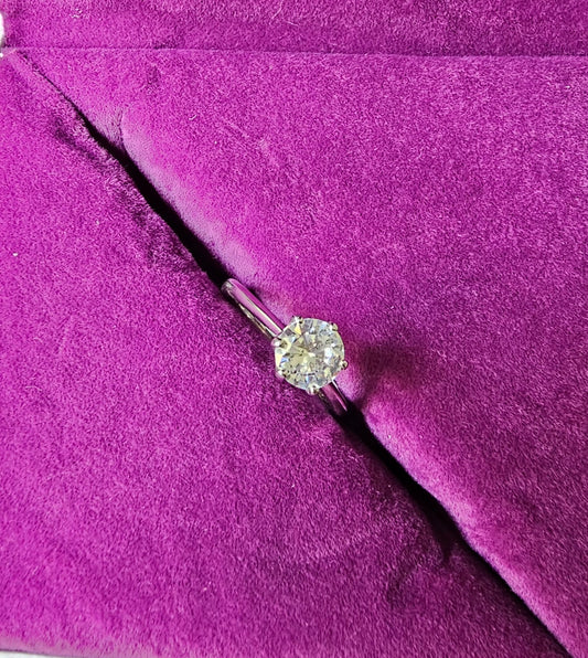 Diamond Ring with Diamond Disk