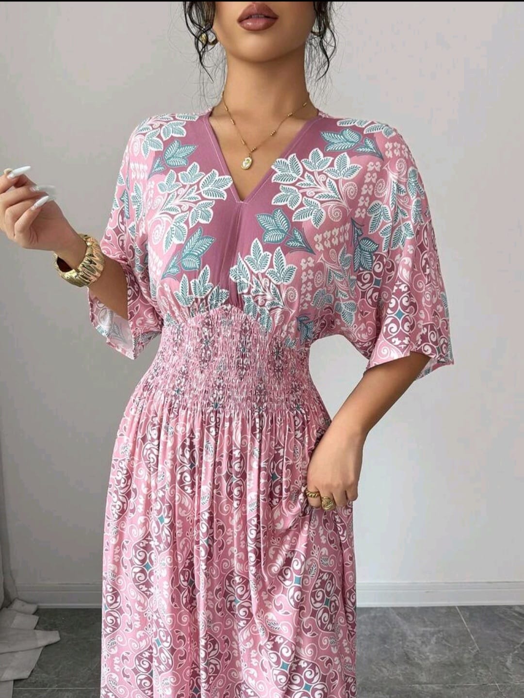 Summer Viscose Gown