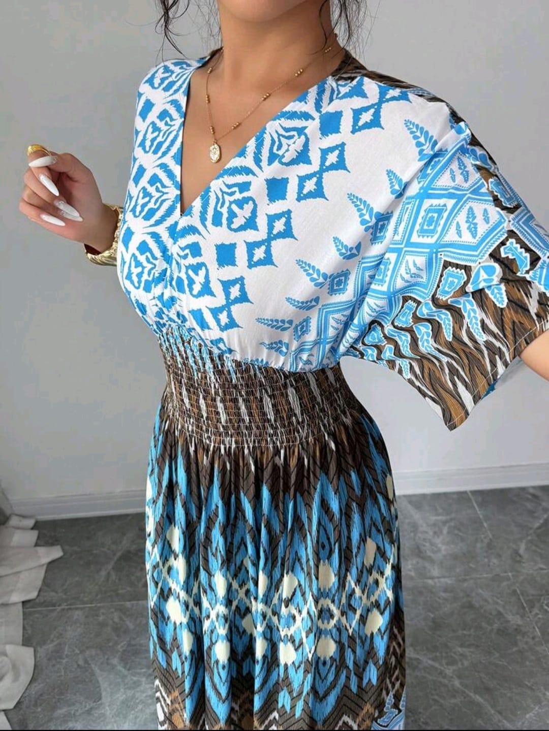 Summer Viscose Gown