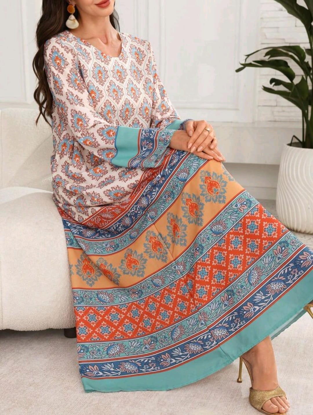 Summer Modest Gown