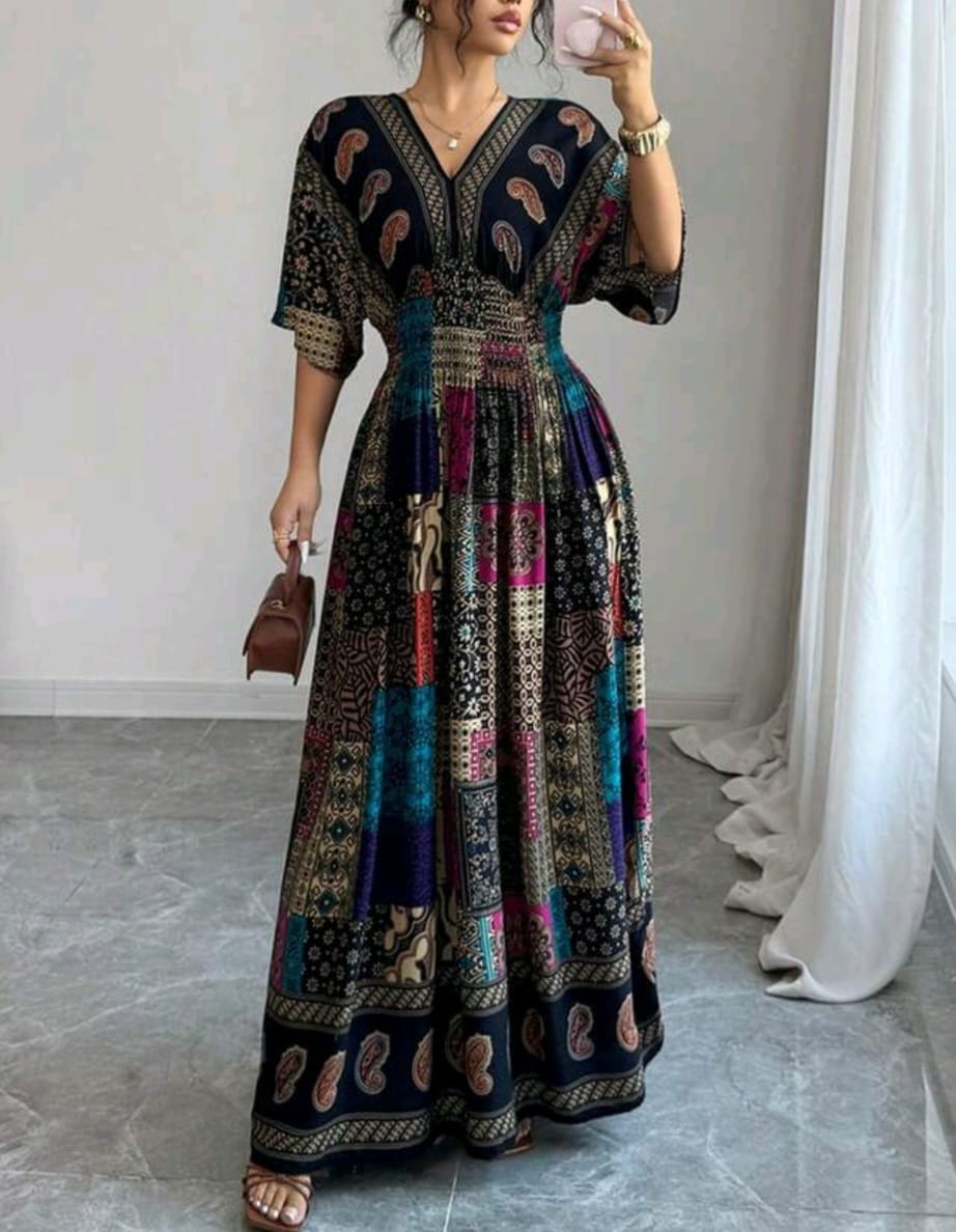 Summer Viscose Gown