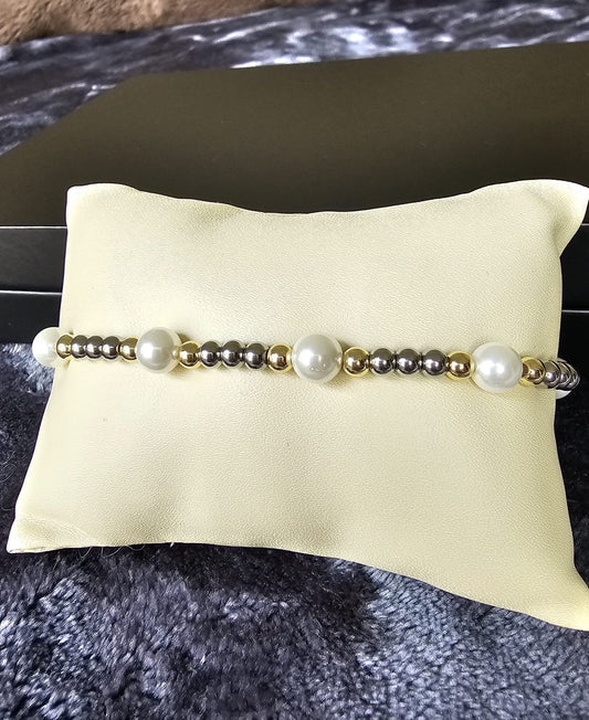 Celeste Harmony Pearl Bracelet
