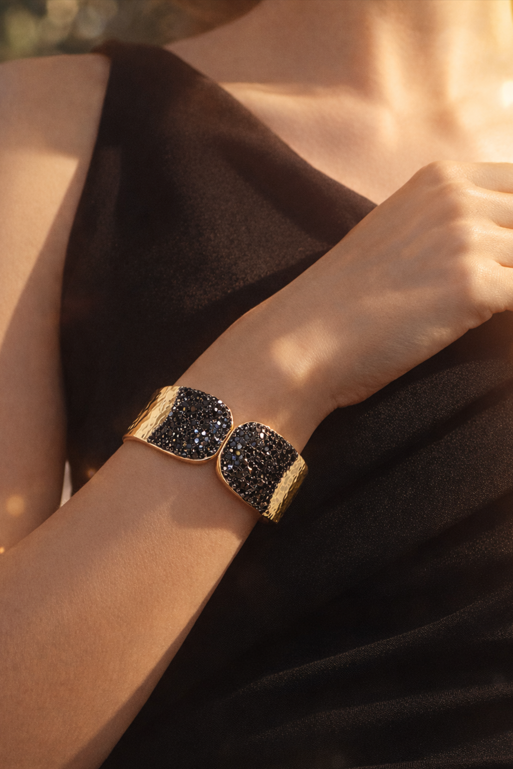 Australian Turmaline Crystals Bracelet