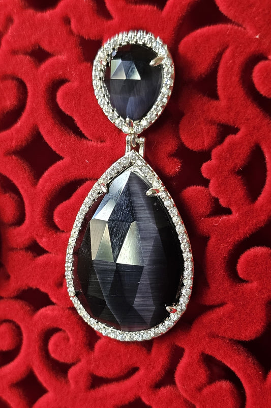 Noir Eclipse Earrings