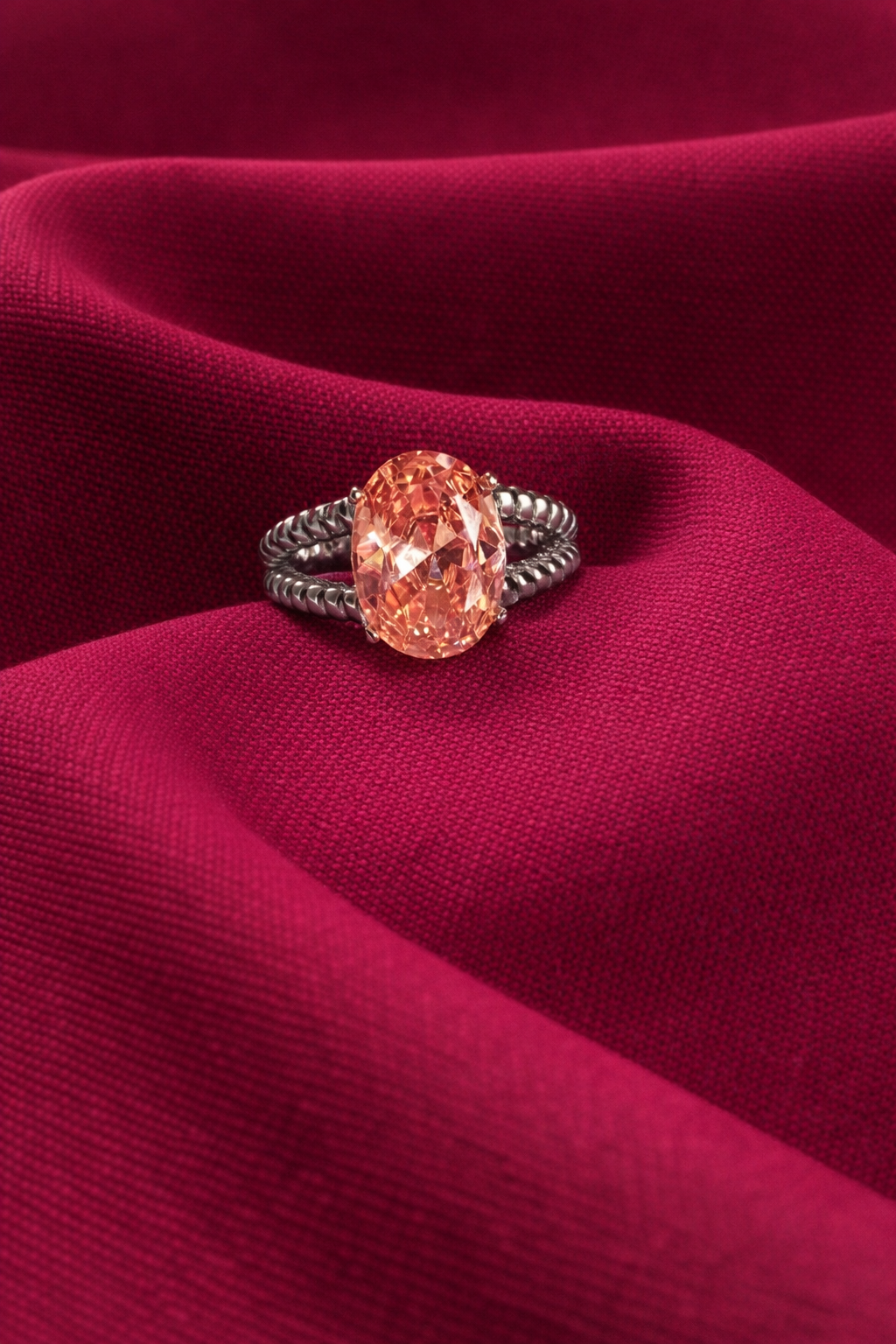 Vibrant Crystal Statement Ring – Eye-Catching Gemstone Design