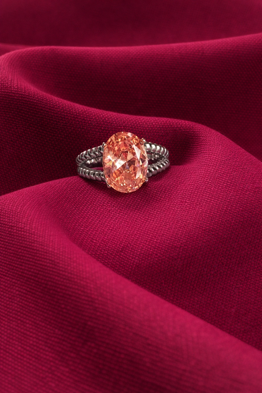 Vibrant Crystal Statement Ring – Eye-Catching Gemstone Design