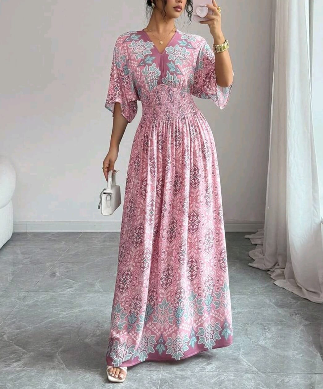 Summer Viscose Gown
