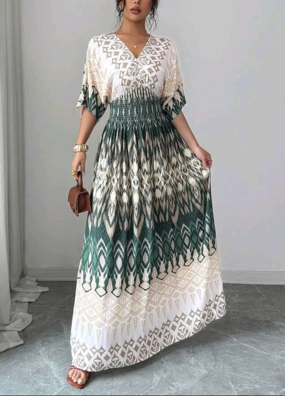 Summer Viscose Gown