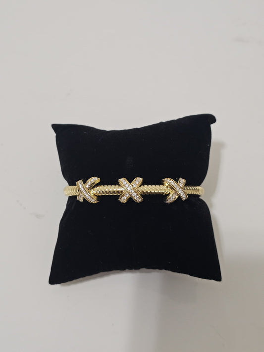 Bow Style Cuff Bracelet