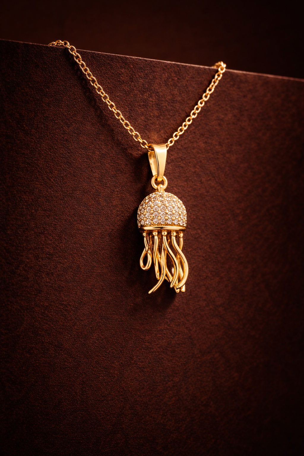 Jelly Fish Charm Pendant
