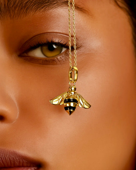 Golden Beetle Charm – Nature’s Luxe Accent