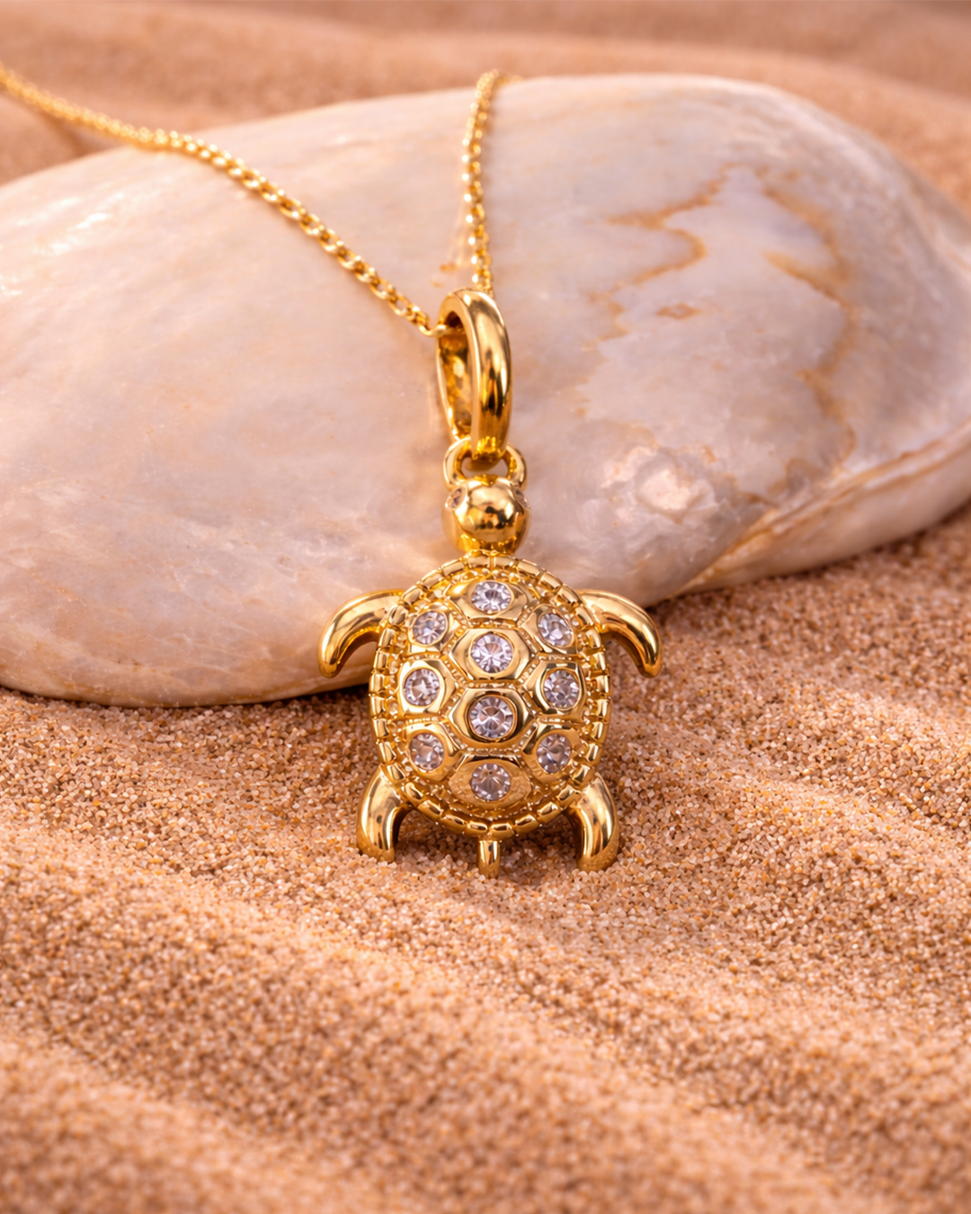 Turtle Charm Pendant