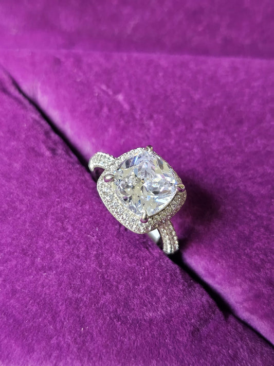 925 Silver Seren Opal Ring