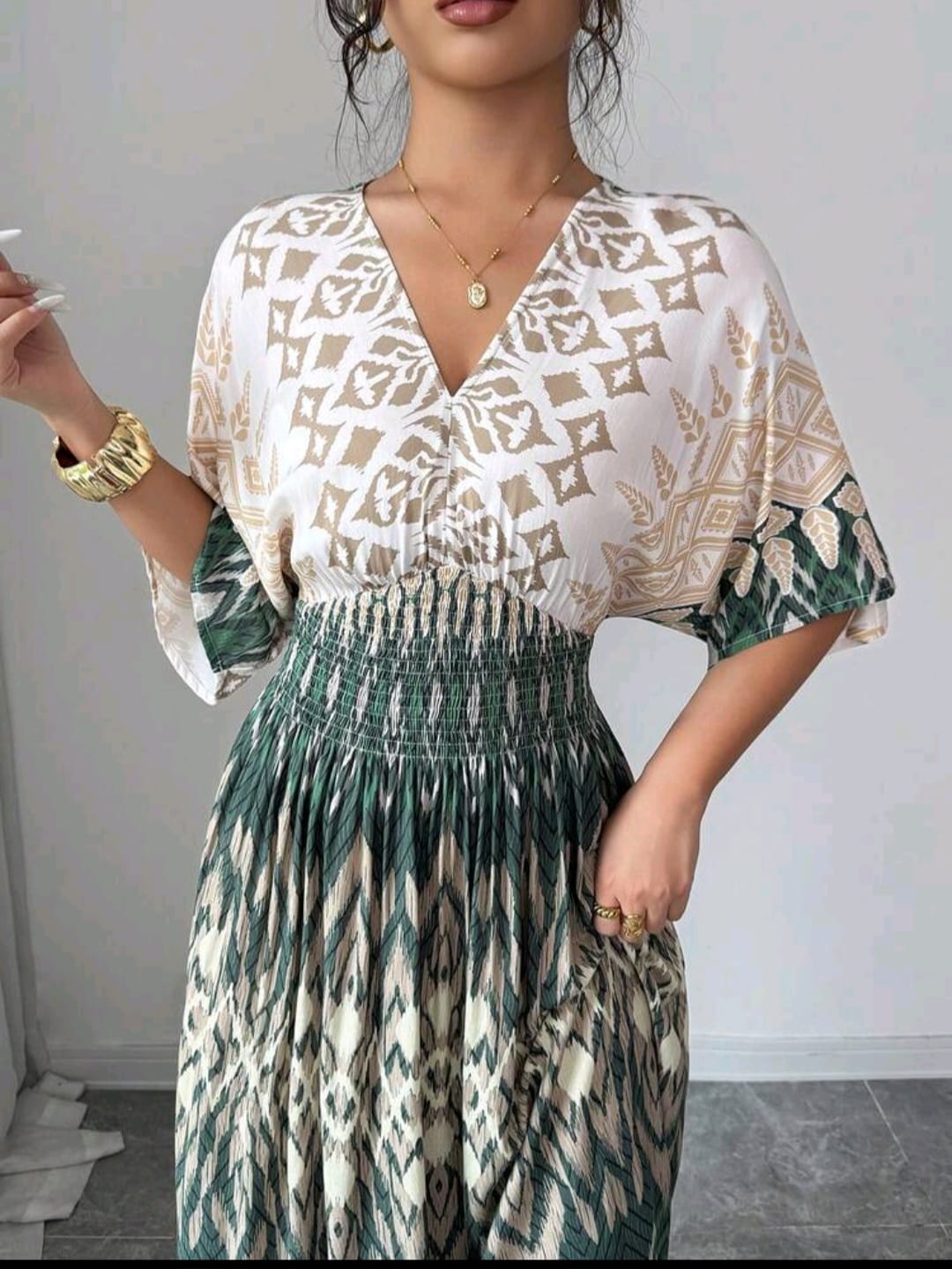 Summer Viscose Gown