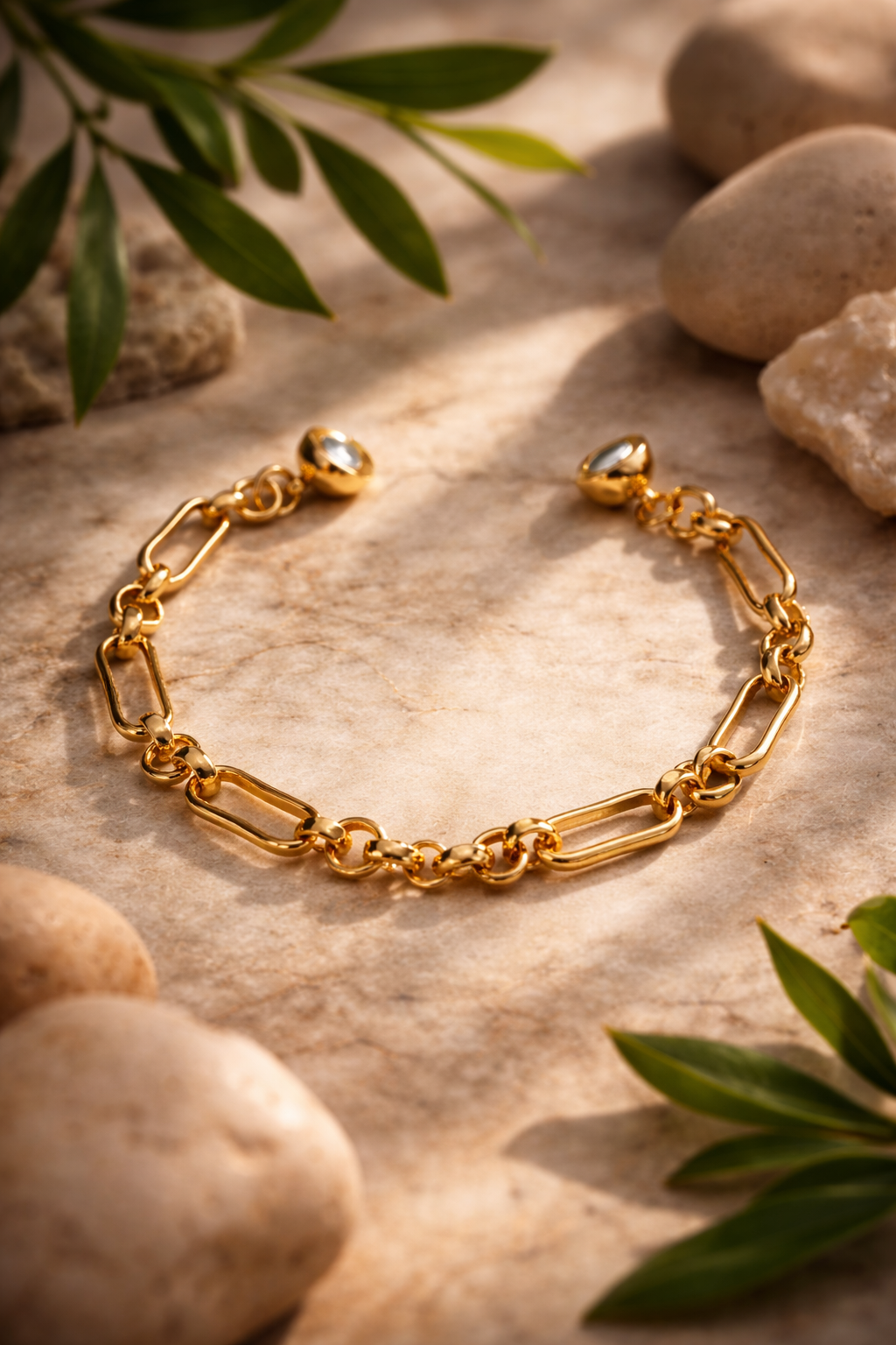 Bracelet With Magnetic Lock