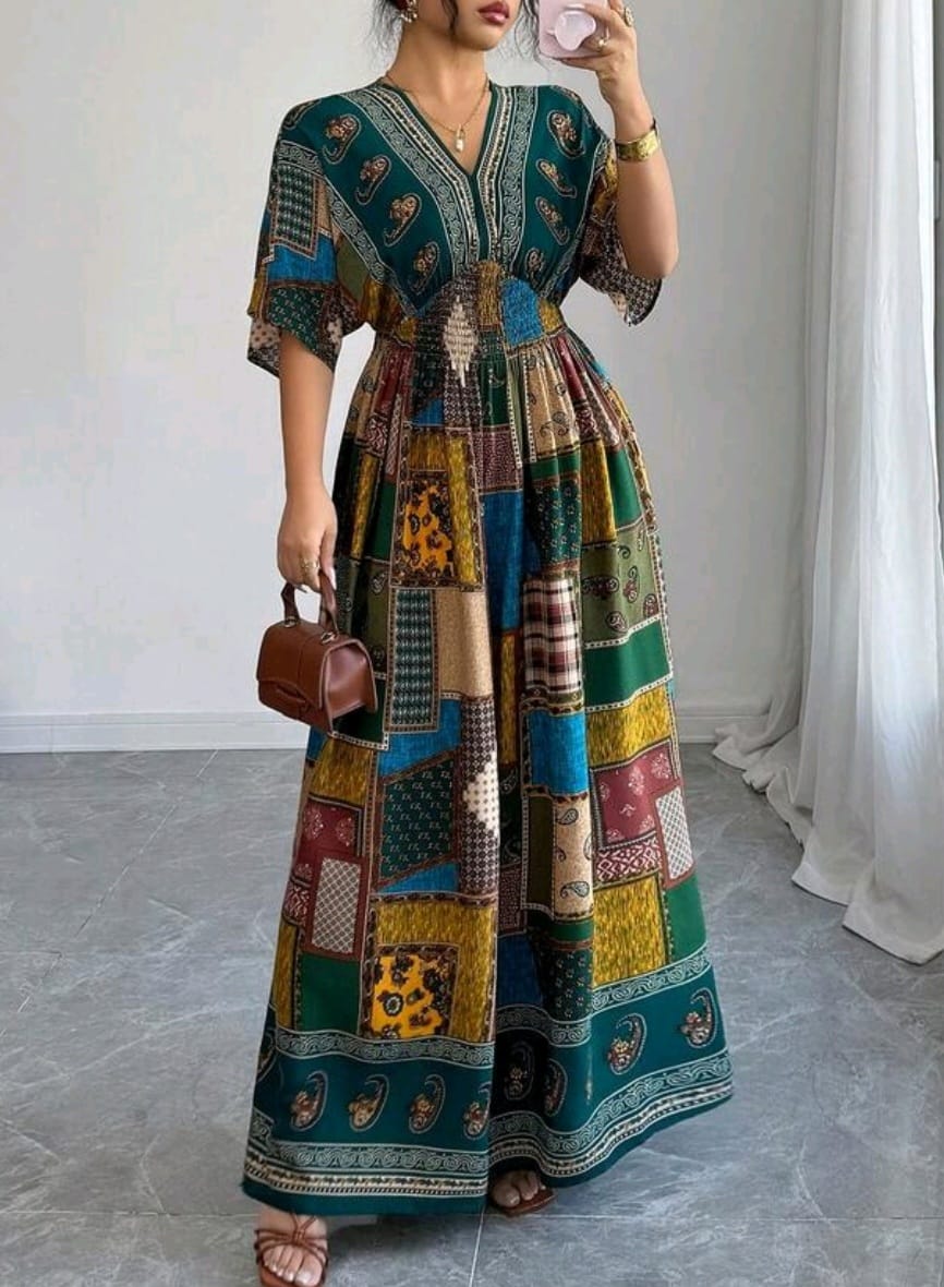 Summer Viscose Gown