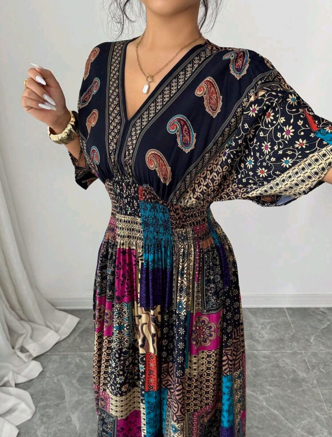 Summer Viscose Gown