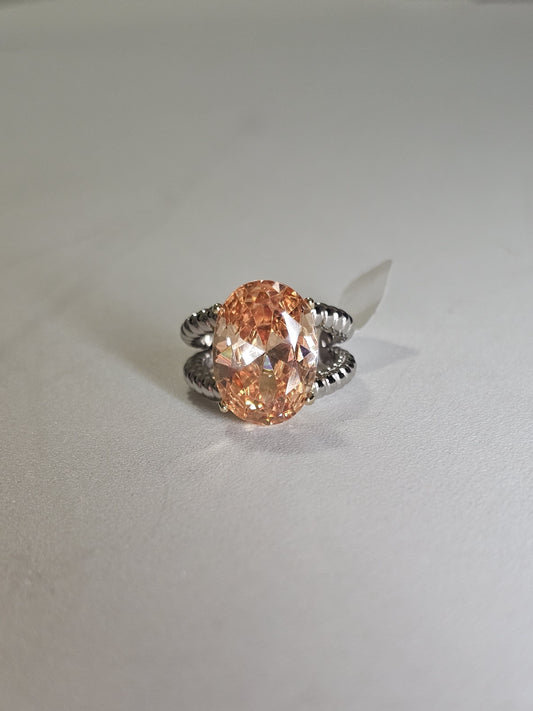 Vibrant Crystal Statement Ring – Eye-Catching Gemstone Design