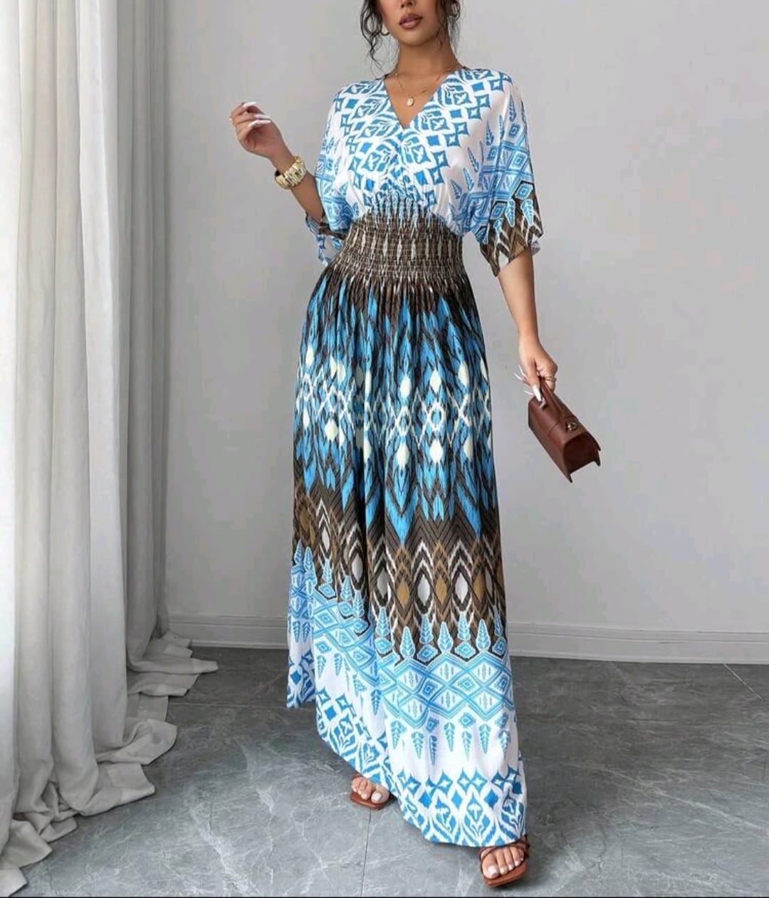 Summer Viscose Gown