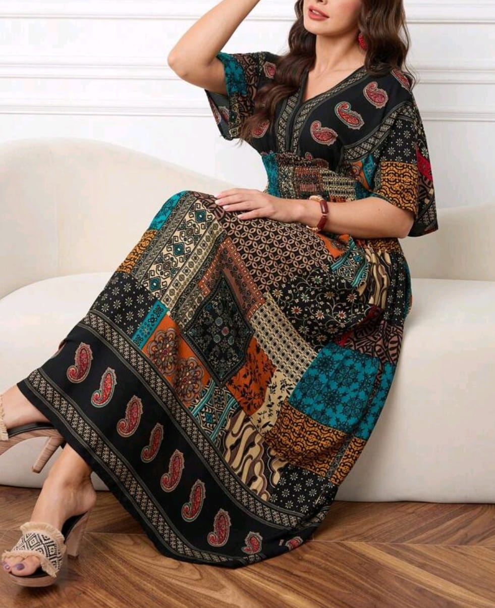 Summer Viscose Gown