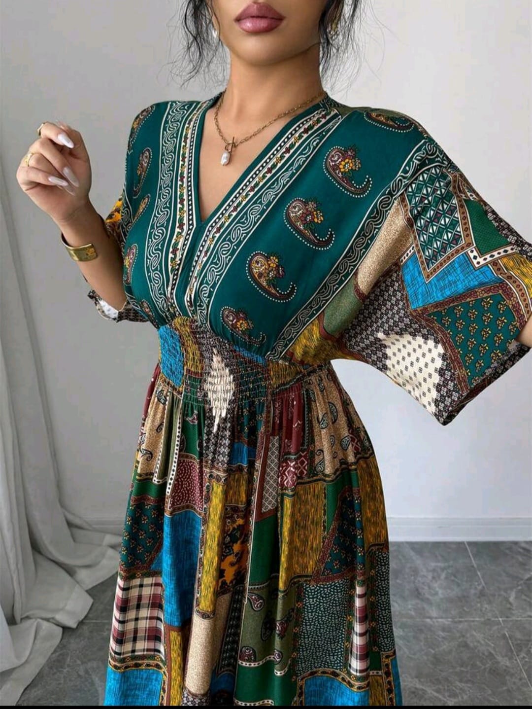 Summer Viscose Gown