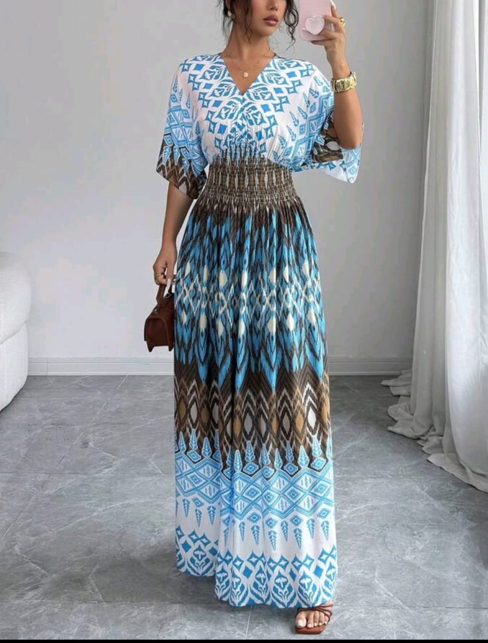 Summer Viscose Gown