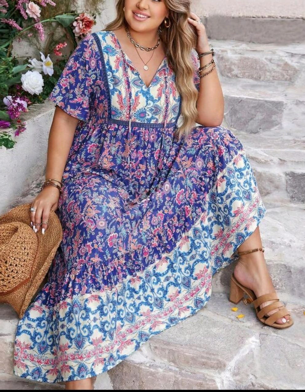 Bohemian Style Gown