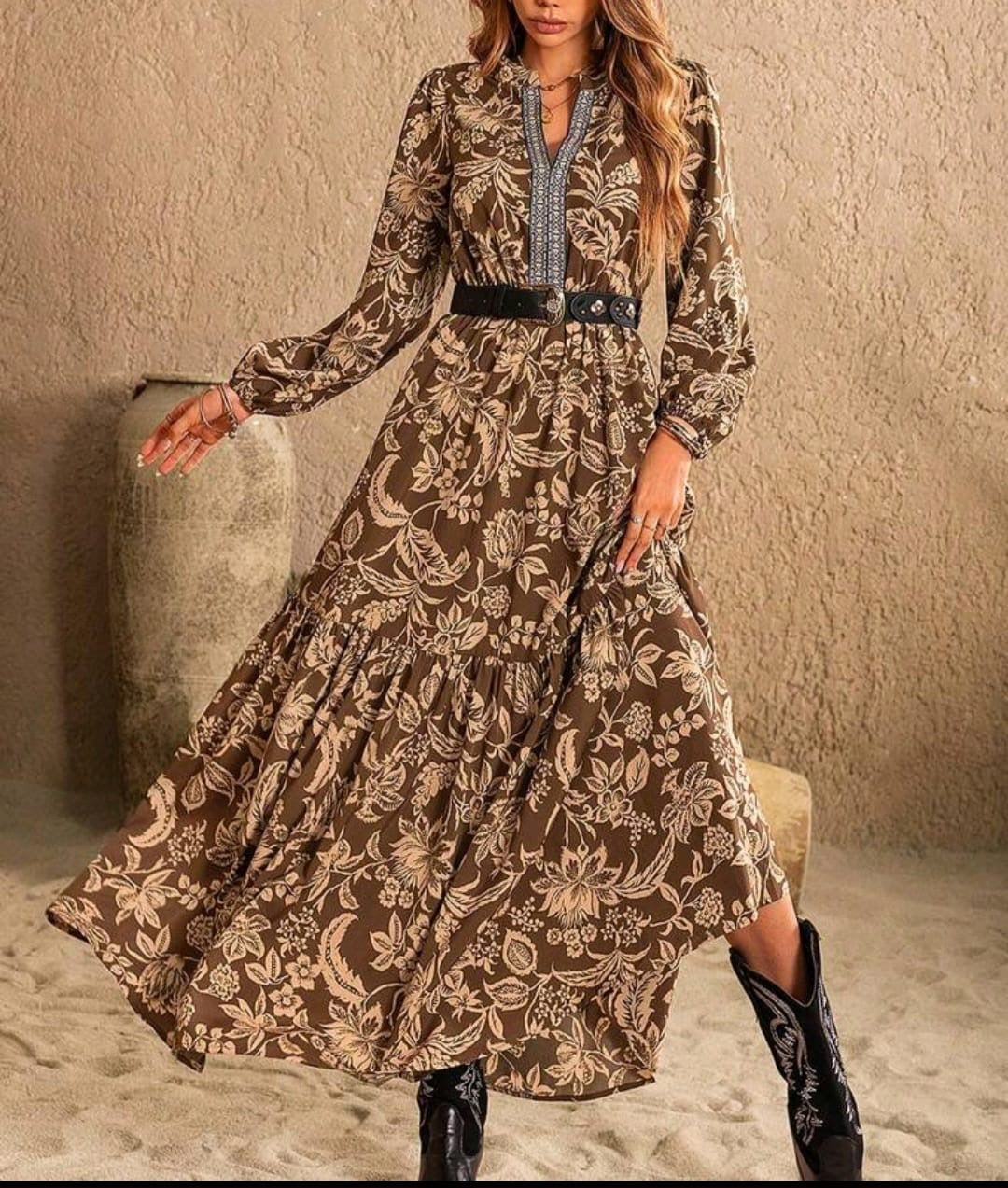 Brown Lover For Summer Dress