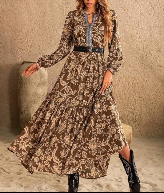 Brown Lover For Summer Dress