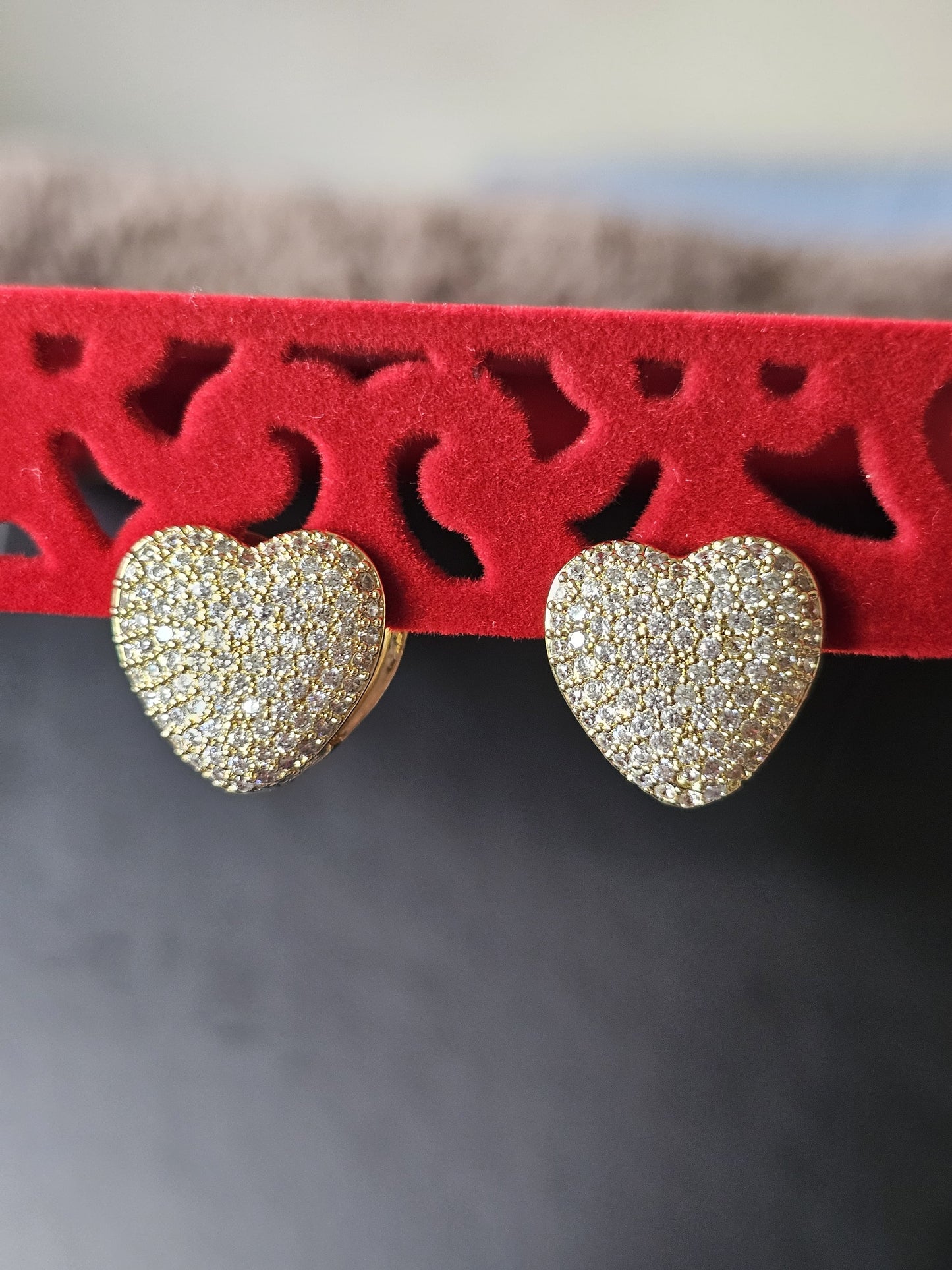 Celestia Heart Studs