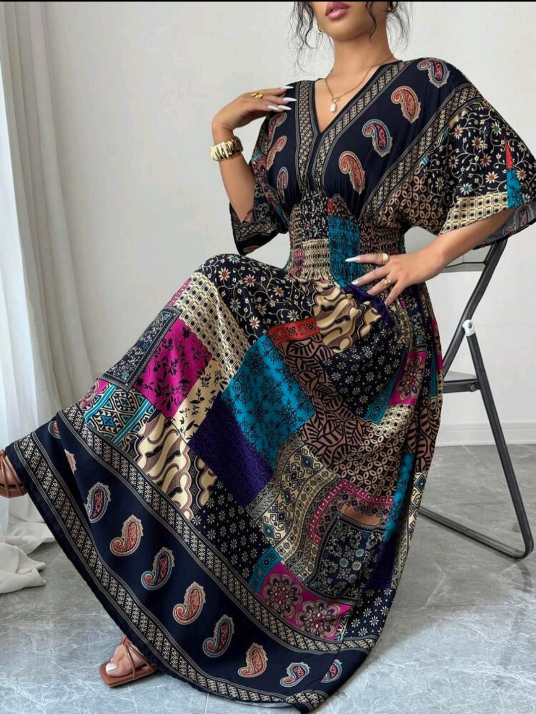 Summer Viscose Gown