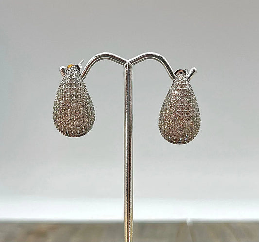 Pave CZ Inspired Earring