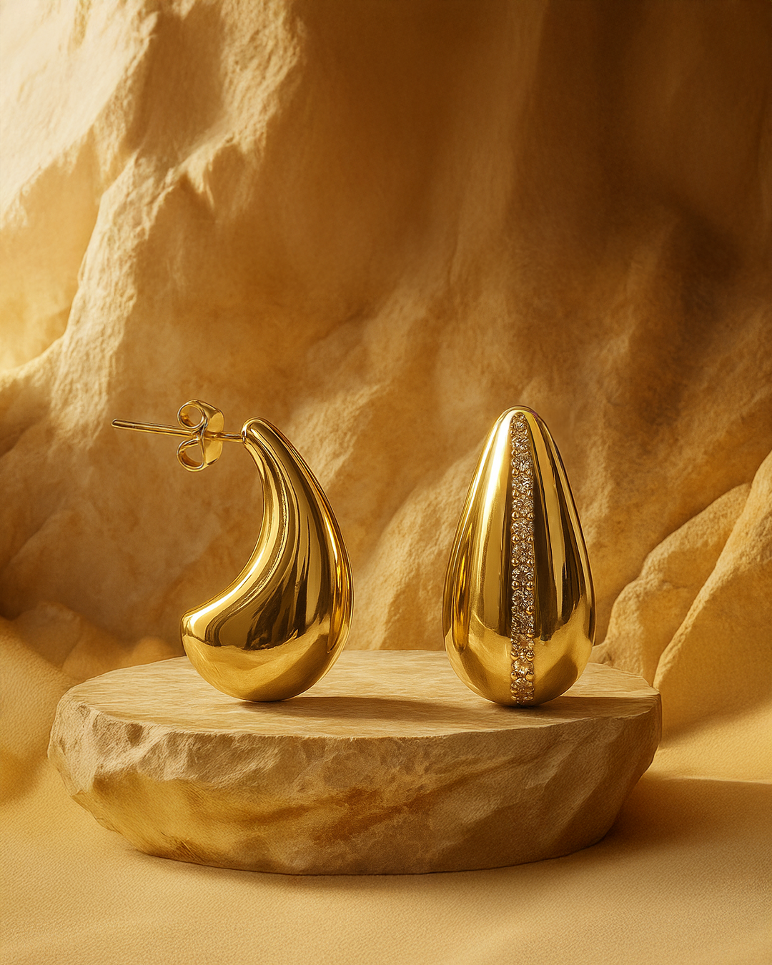 Glisten & Glow: Water Drop CZ Earrings