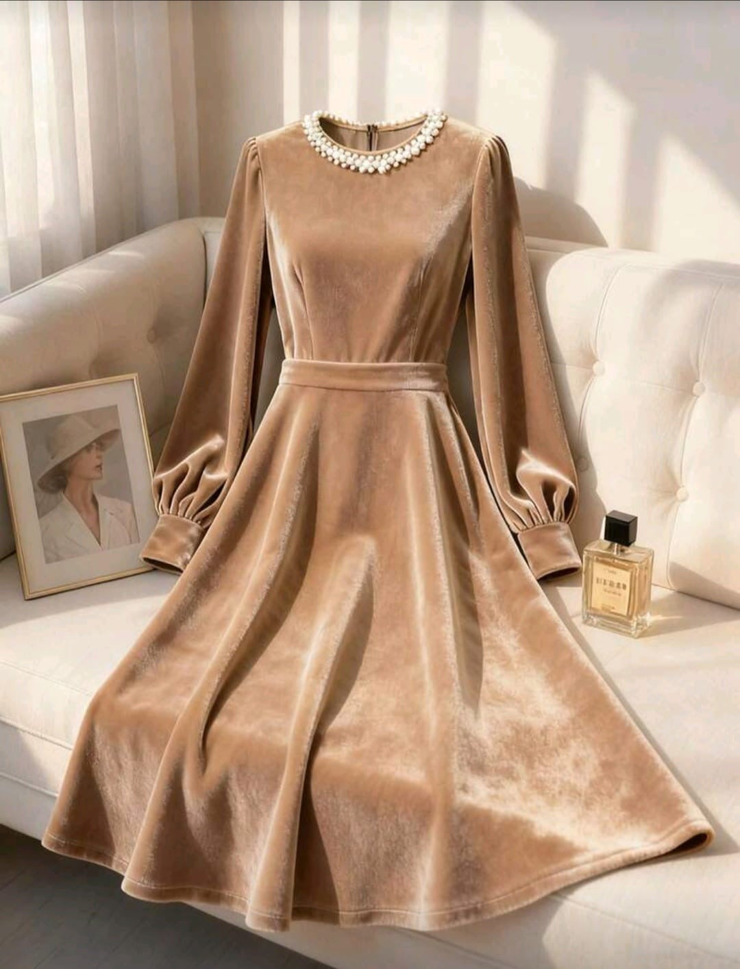 Velvet Pearl Dress