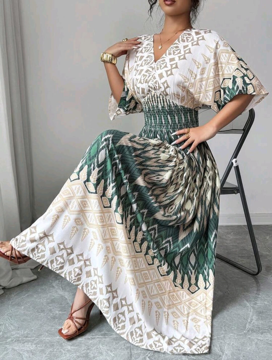 Summer Viscose Gown