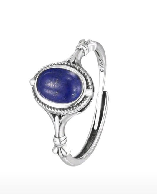 925 Silver Lapis Lazuli Ring