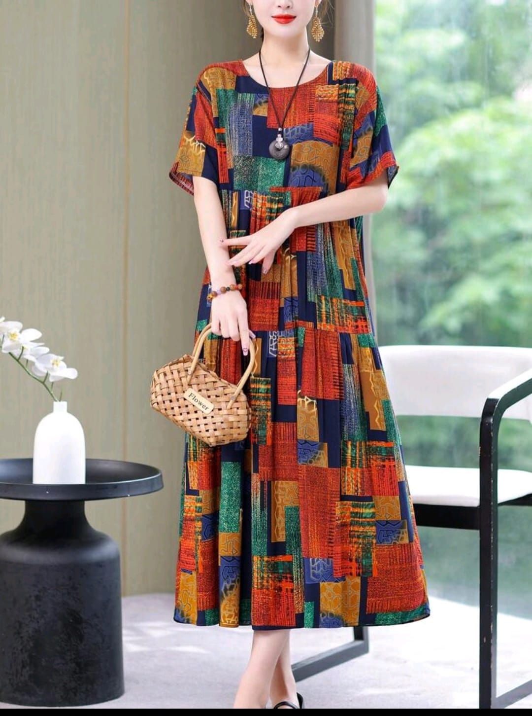 Viscose Midi