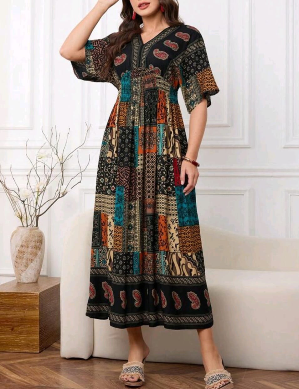 Summer Viscose Gown
