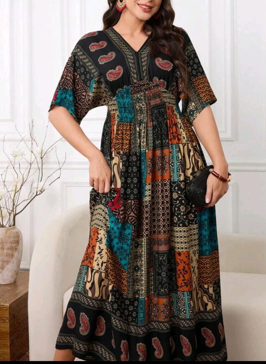Summer Viscose Gown