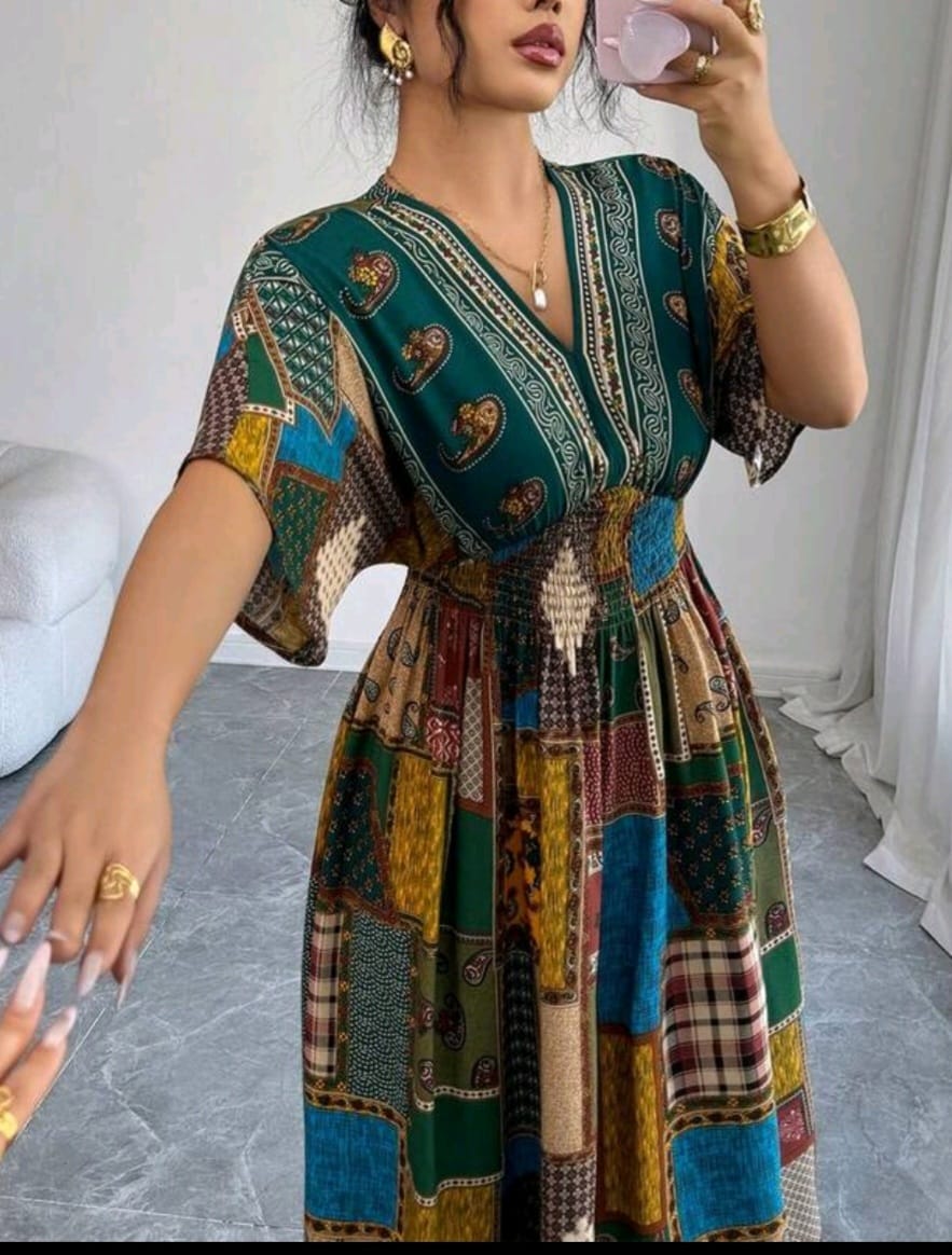 Summer Viscose Gown