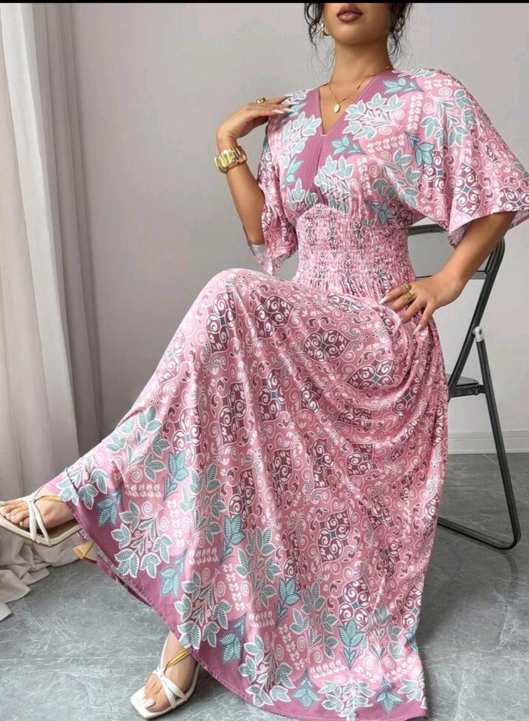 Summer Viscose Gown